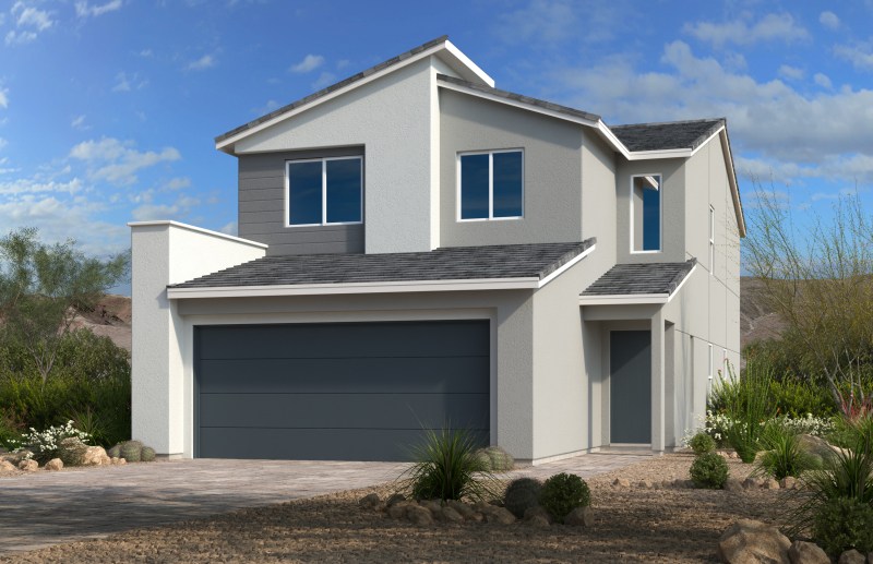 The Landings community at Talus at Kyle Canyon, a gated master plan in northwest Las Vegas.