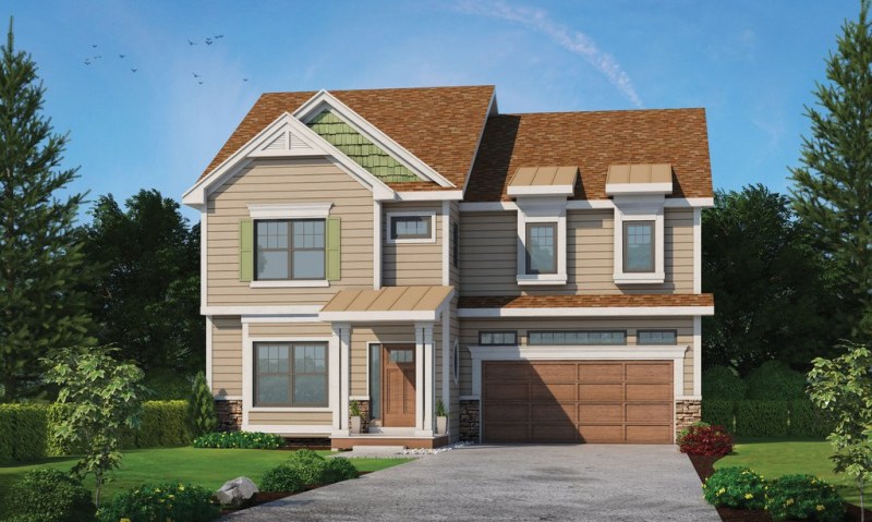 House Plan with In-Law Suite Front Exterior: See More at Houseplans.com
