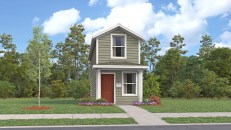 A rendering of Lennar's Henley tiny home model.