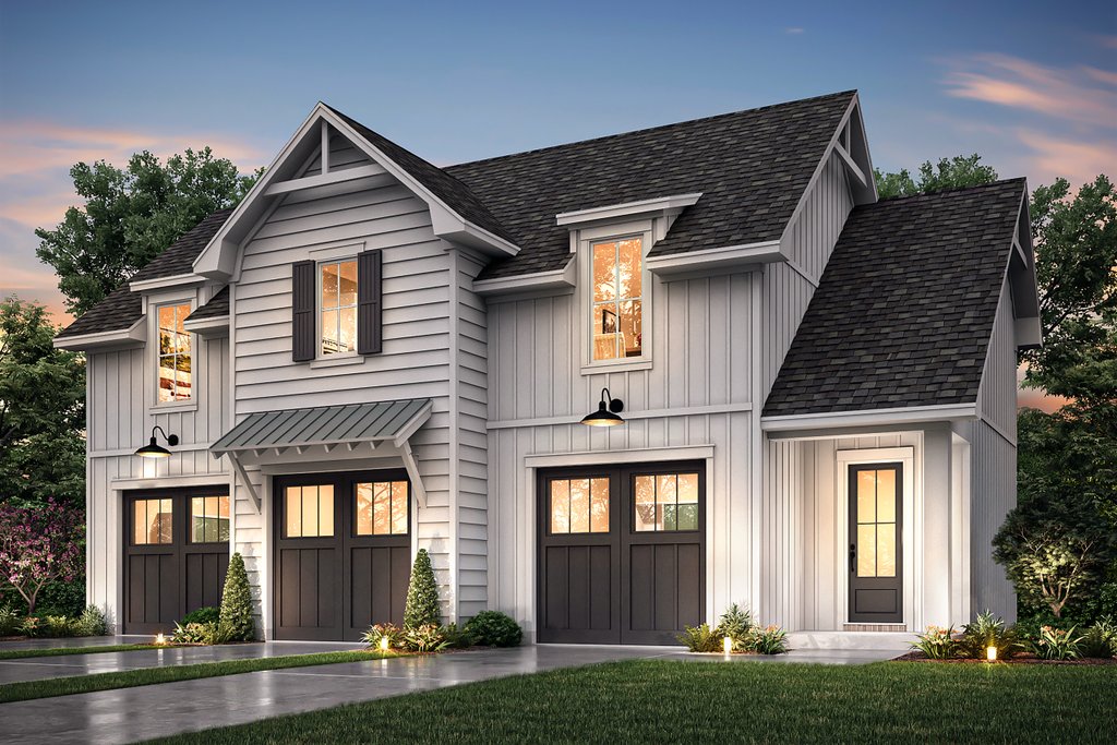 Modern Farmhouse House Plans With Garage