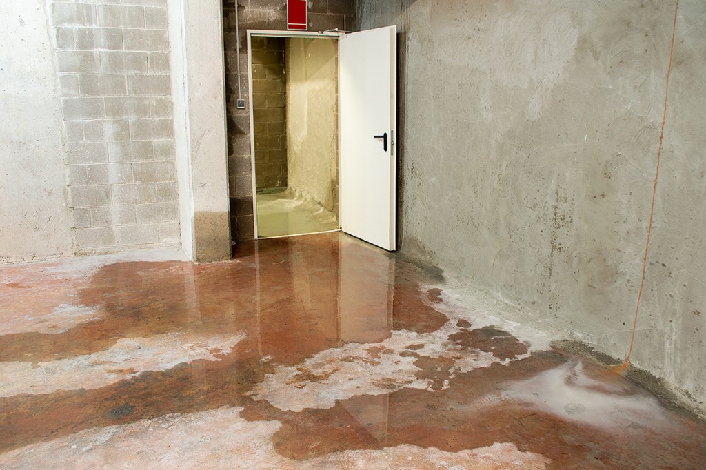 Image showing interior water damage