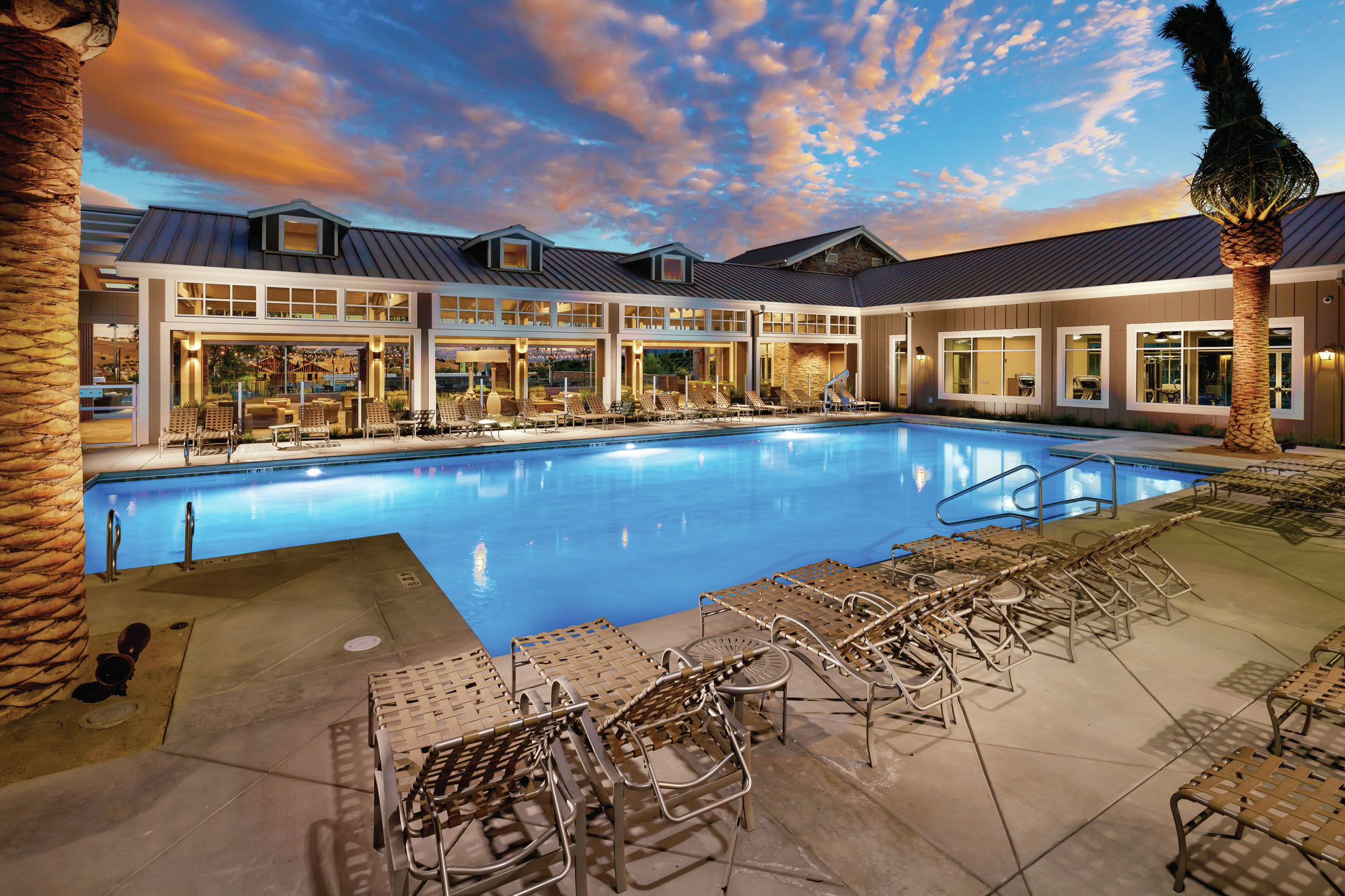 Clubhouse/pool Rural Farmhouse-Style Clubhouse Is at the Heart of Wallis Ranch