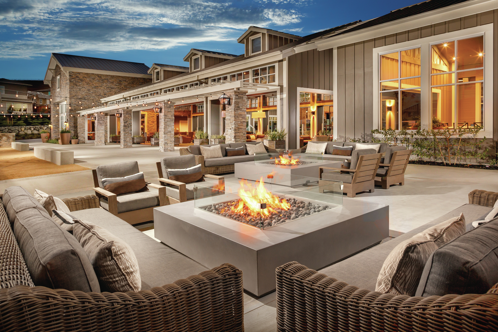 Farmhouse-Style Clubhouse Is at the Heart of Wallis Ranch