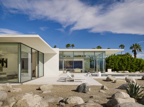 Palm Springs House, Booth Hansen, Palm Springs, Calif. 