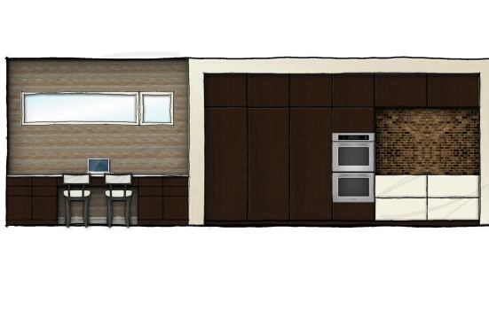 Kitchen wall