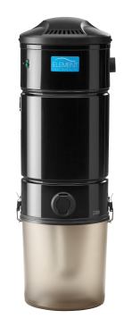 H-P Products &nbsp;In 2013, 18 percent of new homes included central vacuum systems, a 64 percent increase since 2007. For large homes up to 12,000 square feet, H-P Products offers Element 2300, featuring a powerful new engine with 707 max air watts of power and 136 CFM of airflow to pick up debris. H-P says the filter will never need replacing and the dirt canister needs to be emptied only three or four times a year.