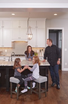 Working out of a home office allows Molfino to get more done in a shorter amount of time, giving him more time to spend with his wife and two young daughters.
