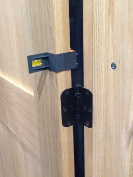 After more than four years trouble-shooting door installations, 
JenTra co-founder Travis Kelley thought he might have a better way. Using JenTra’s CHEATAH™ door installation kit, users simply attach three tools along the door jamb and adjust until all three are level, then voil&agrave;! The door hangs straight and centered. For more information on CHEATAH™, visit the JenTra product page 
here.