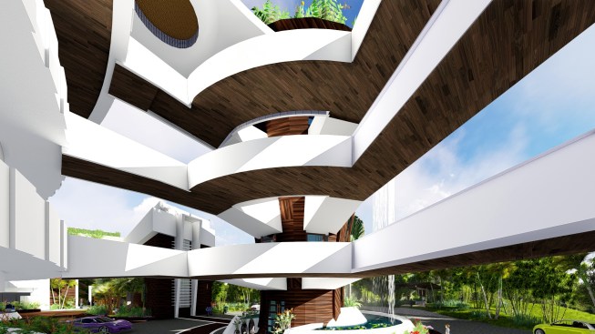 Boutique Hotel with 25 resort villas overlooking Indian Ocean, Bali.