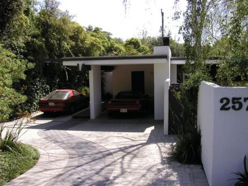Compare this image of the original carport and entrance, and you'll see why the judges selected this project for a Grand Award.