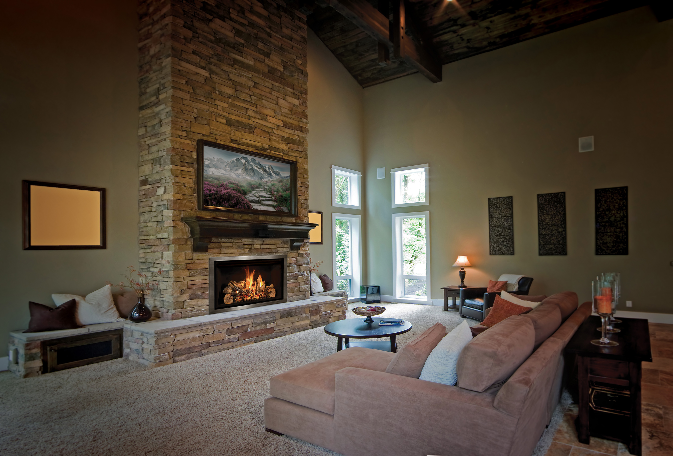 Eleven Contemporary- and Traditional-Style Gas Fireplaces and Fire Pits