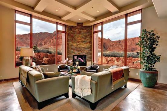 Sierra Pacific windows open the home to sunlight and views while controlling solar heat gain.