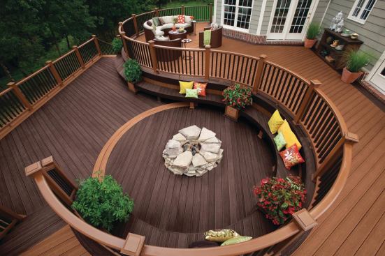 Plastic Fantasic Transcend alternative decking features the company&iacute;s composite core&oacute;which is made with 95% recycled plastic and wood flour&oacute;wrapped three-quarters around with a coextruded layer that protects the core while providing stain, scratch, and mold resistance. The firm says the shell&iacute;s thickness, about two to three times greater than cellular PVC decking&iacute;s, also provides for superior fade resistance, wear resistance for high-traffic areas, and a deeper wood-grain. The decking carries a 25-year fade and stain warranty. Trex. 800.289.8739. 
www.trex.com.