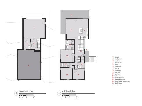 The floor plan.