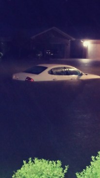 It's still to early to assess how much damage the floodwaters have caused.