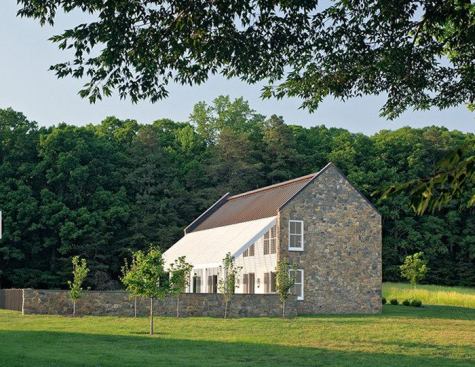Designing this rural home was all about creating a serene retreat.