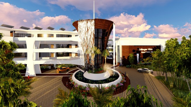 Boutique Hotel with 25 resort villas overlooking Indian Ocean, Bali.