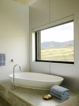 The master bathroom.