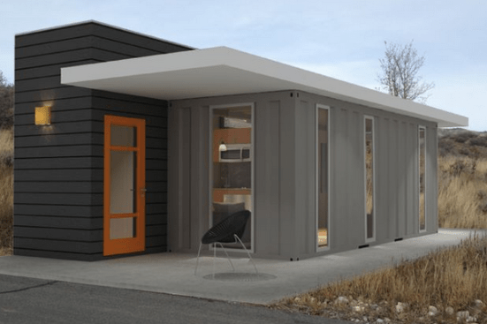 Shipping container homes by Sarah House Utah
