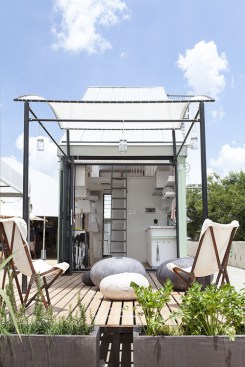 Combining a conscious lifestyle with progressive design, POD-idladla, a 186-square-foot “life pod”, celebrates the simple joy of small spaces.&nbsp;