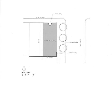 The site plan.