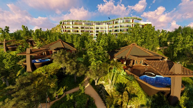 Boutique Hotel with 25 resort villas overlooking Indian Ocean, Bali.