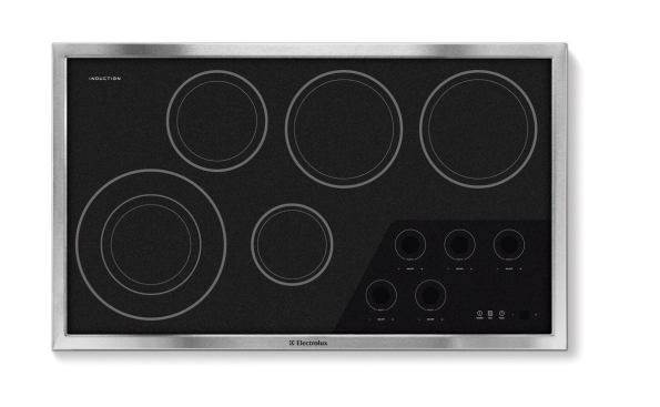 Offering flexibility and convenience, this 36-inch hybrid induction cooktop automatically detects the presence of magnetic cookware, activates the induction field, and adjusts to the exact size of the pan. It’s 70 percent more energy efficient than gas and 20 percent more efficient than electric. Electrolux USA
. 877-435-3287. 
www.electroluxusa.com.