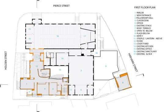 First floor plan