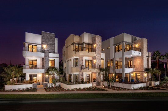 Asher’s plans are angled to maximize the perception of space on the lot and take advantage of the light.