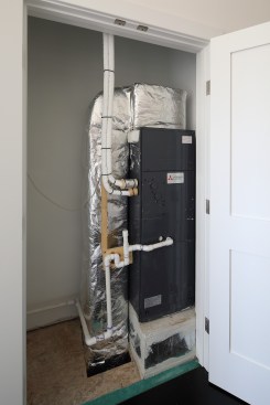 The Bridgeport Properties townhomes feature high-efficiency HVAC.