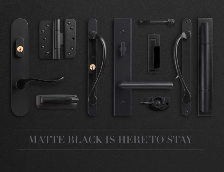 Marvin Introduces Matte Black Hardware