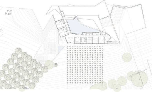 The first floor plan