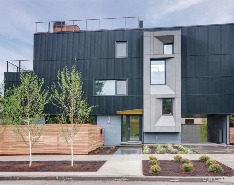 The jury was impressed that the project achieved Passive House certification in a cloudy location such as Seattle. "They were limited in terms of the amount of glass they could include and they've used it judiciously to create great indoor and outdoor spaces," the judges said.