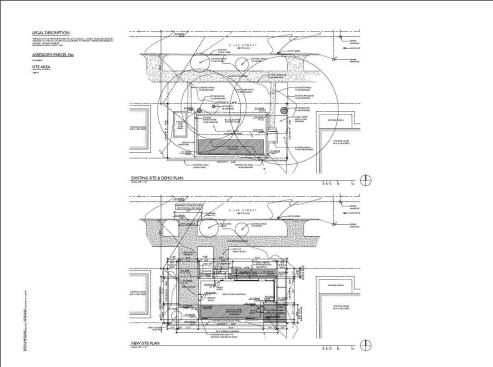 The site plan