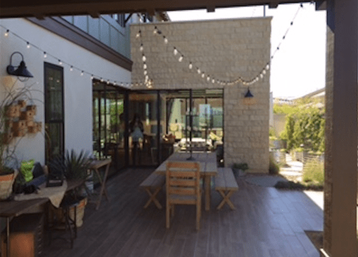 Outdoor living at Pardee Builder Responsive Homes