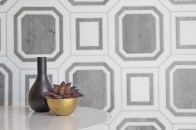 The Studio Moderne Stone collection's  Monarch profile in Steel Grey.