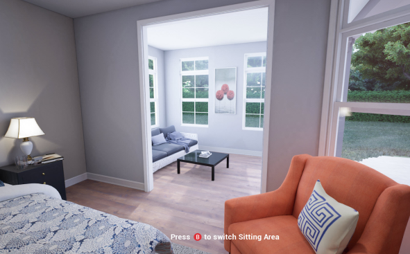 3D renderings can show how options or upgrades like a bonus room impact the look of a home.