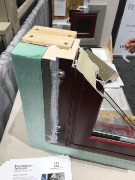ThermalBuck, an insulated window mounting system, creates a positive attachment for the window while limiting thermal bridging.