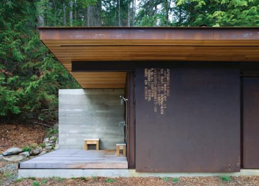 The cabin becomes virtually impenetrable when the owner is away.

