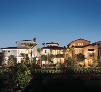 Invisibly Joined Finding the seams between these attached homes is tricky, by design.