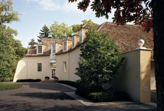 Julie Hacker and Stuart Cohen's work ages remarkably well. A Glencoe, Ill., residence built 17 years ago still looks fresh. It uses dormers to illuminate spaces from above, one of the firm's favorite natural lighting strategies.