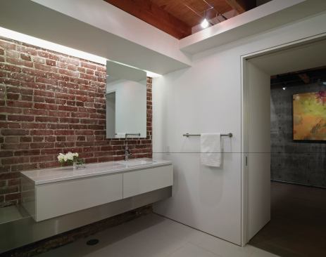 "We stripped it down to the bare bones inside," says architect Robert Edmonds.