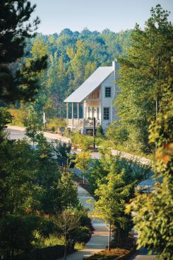 Name: Nest Cottage at Serenbe, Chattahoochee Hills, Ga.

Size: 1,100 square feet Construction Cost: $200 per square foot

Completed: July 2010

Certifications: EarthCraft House Platinum; Energy Star; Building America demonstration house

HERS Rating: 32

Builder: Martin-Dodson Homes, Douglasville, Ga.

Designer: Lew Oliver Inc., Roswell, Ga.

Interiors: Serenbe Interior Studio, Chattahoochee Hills