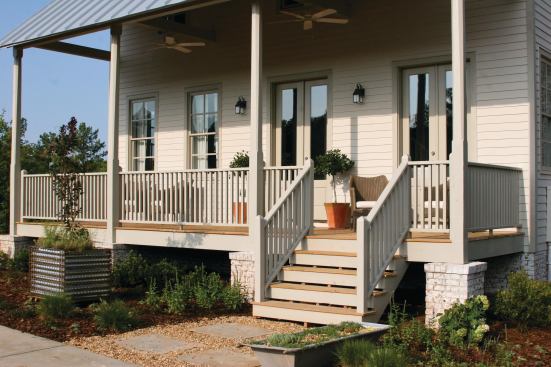 SIDING

Smooth-finish, fiber-cement HardiePlank lap siding from James Hardie delivers a durable cladding that achieves up to R-0.51 per inch and is engineered to specific climate conditions. The siding is available with proprietary factory finishes that resist prolonged freezing climate conditions, moisture contact, and UV exposure to deliver up to 30% more fade resistance and last up to twice as long as field-applied finishes, says the maker. 888.542.7343. www.jameshardie.com.  

WEATHER BARRIER

The EnviroDri system from Tremco Barrier Solutions delivers a permeable brush- or spray-applied asphalt-based membrane over the exterior OSB sheathing for a joint- and fastener-free weather barrier. The membrane mitigates air and liquid moisture transfer through the walls to maintain a tight thermal envelope but vents moisture vapor to guard against latent damage behind the exterior finishes. A perm rating of 12 is comparable to most housewraps. It fully cures in less than one hour. 800.876.5624. www.tremcobarriersolutions.com.