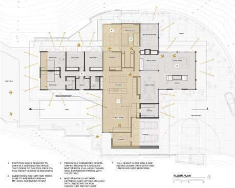The new floor plan.