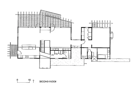 The project's second floor plan.
